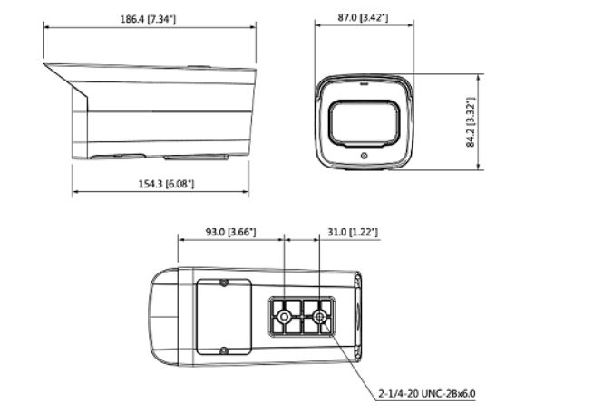 600万红外变焦枪型网络摄像机